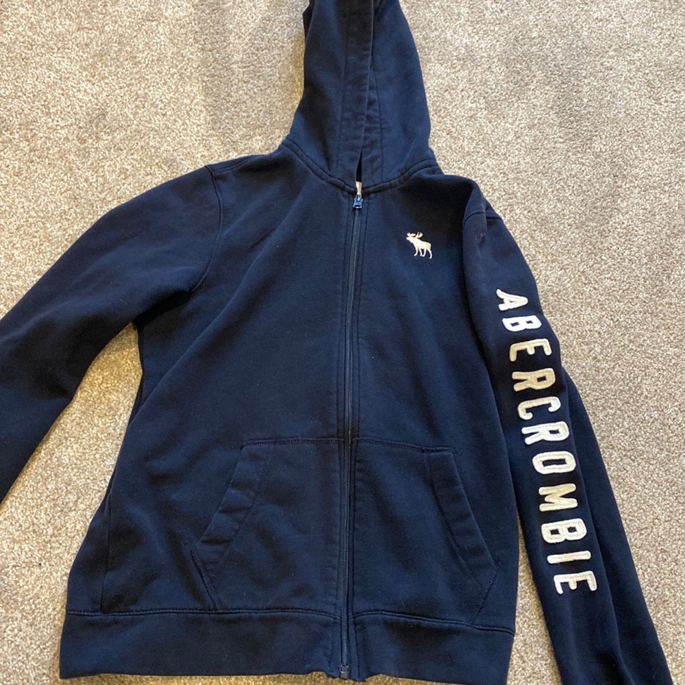 Abercrombie fitch zip up sweat